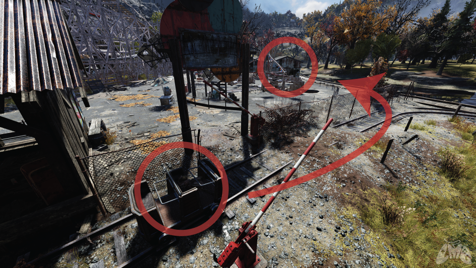 Fallout 76 - Camden Park - Bobblehead Location