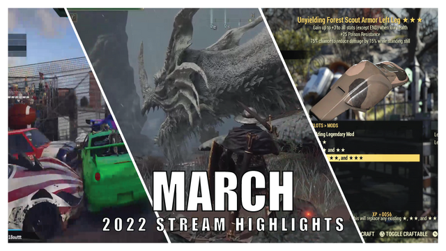 Stream Highlights - March 2022